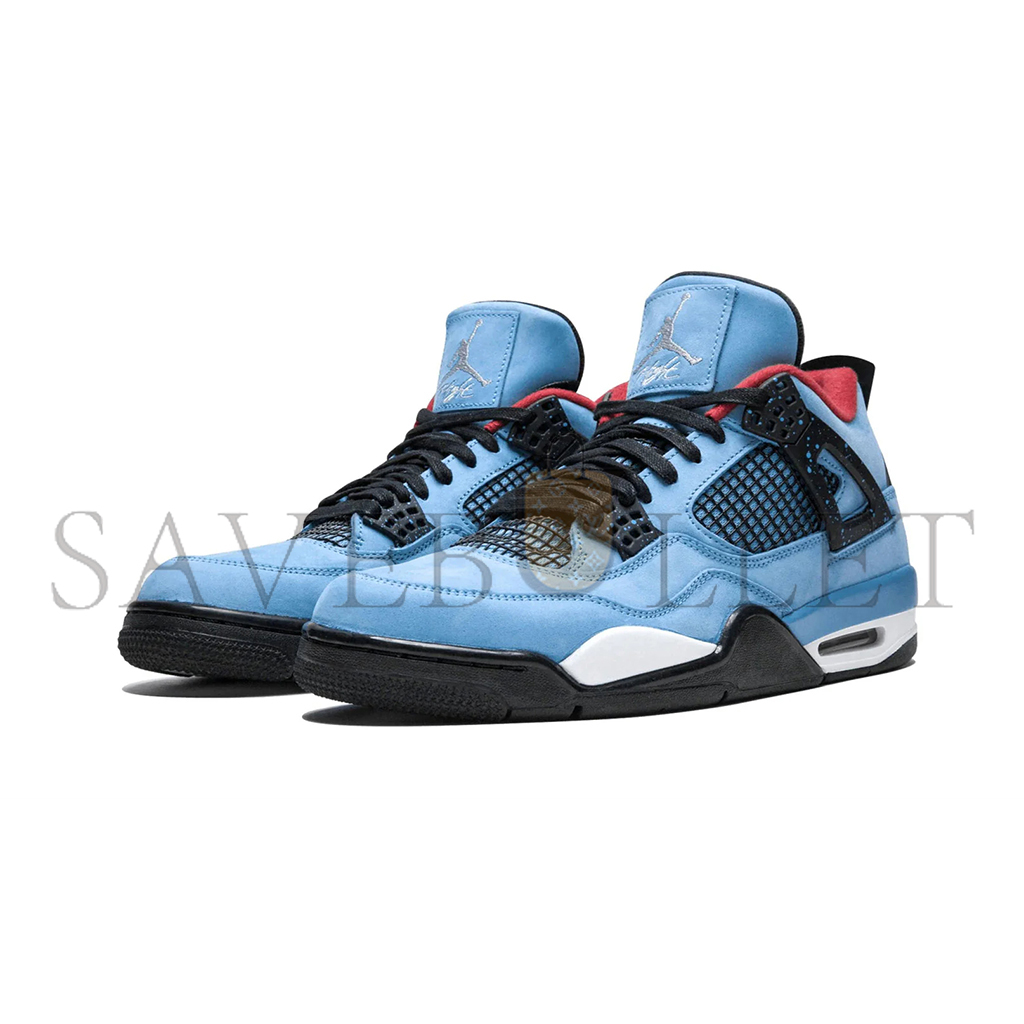 NIKE JORDAN 4 RETRO TRAVIS SCOTT CACTUS JACK 308497-406